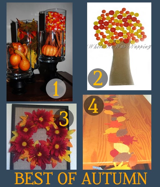 Awesome Autumn Projects! Food, decor, crafts, printables and kids projects!
