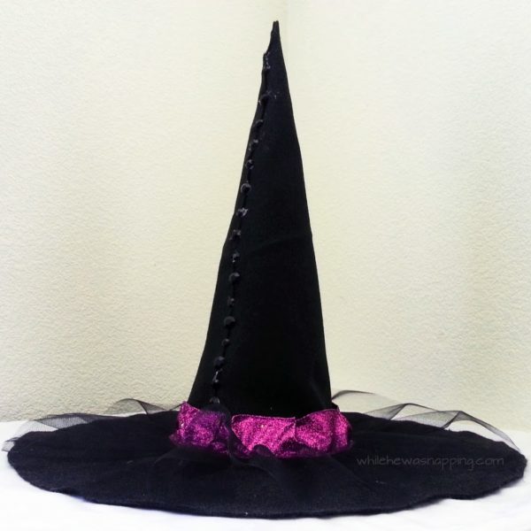 No-Sew DIY Witch Hat