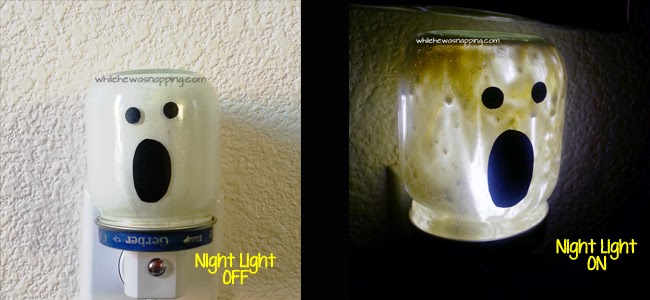 DIY Ghost Night Light