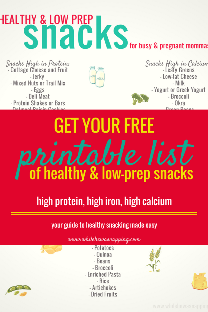 30 Healthy Low Prep Snack Ideas For The Busy Pregnant Mom While 