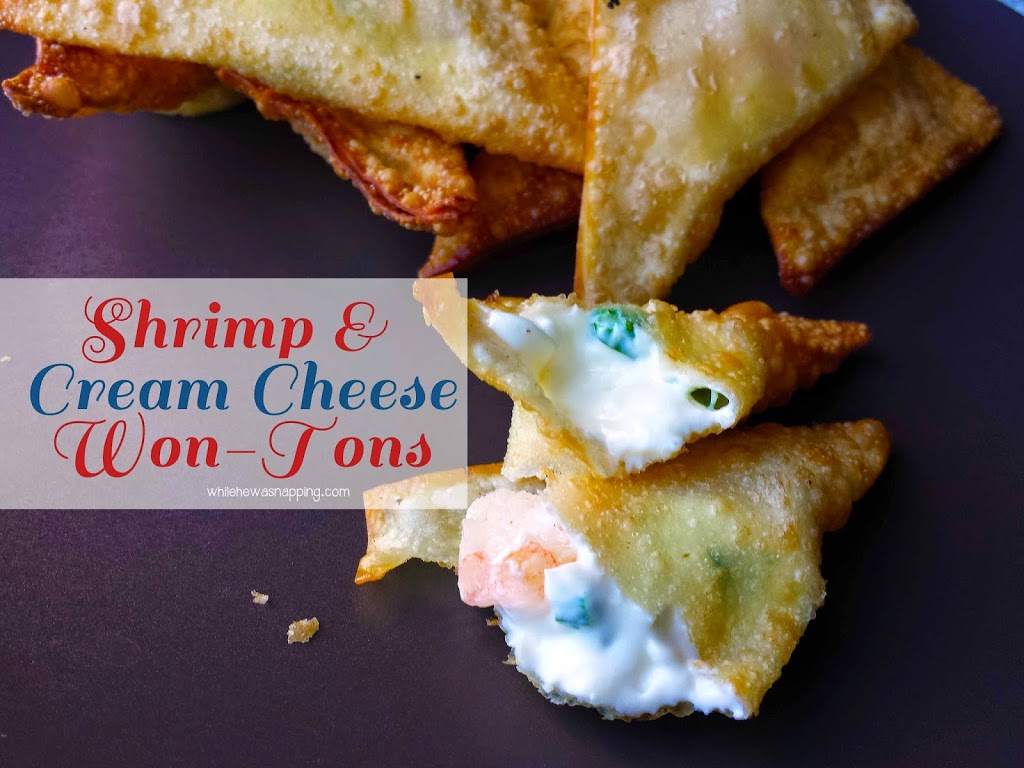 Shrimp and Cream Cheese Wontons