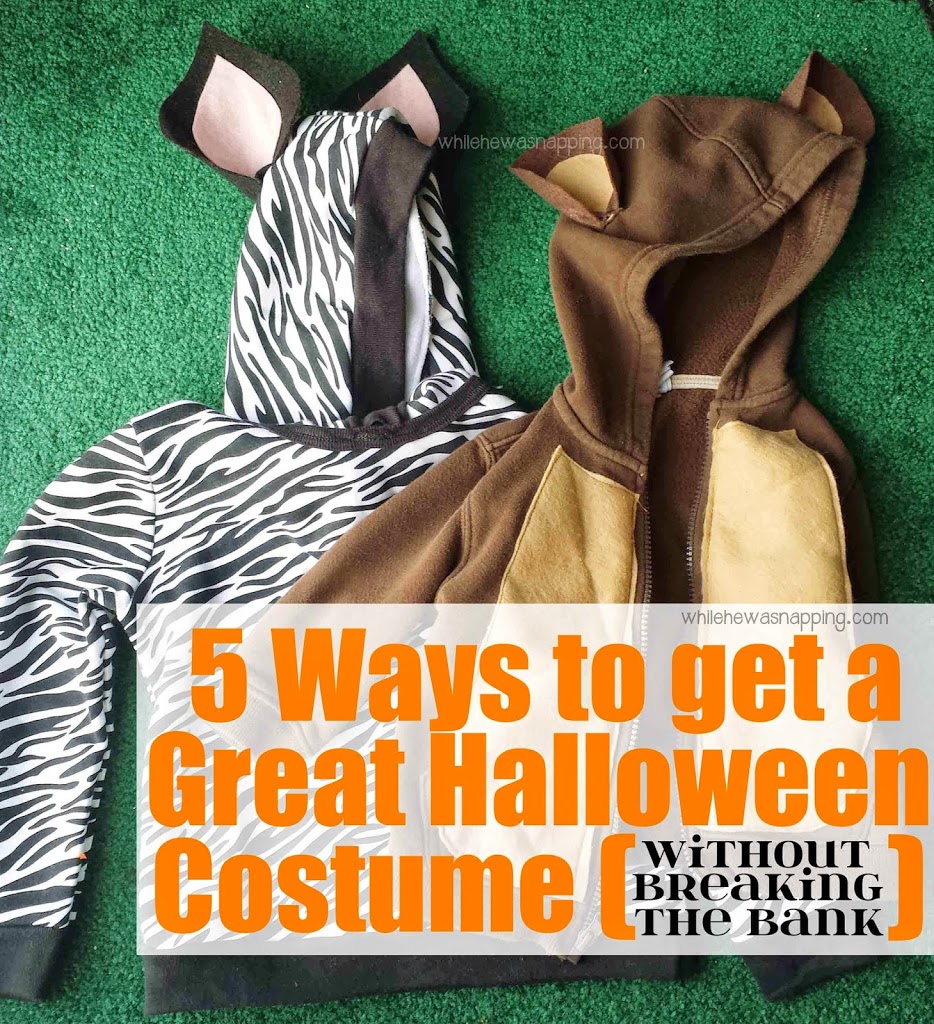 5 Ways to Get a Great Halloween Costume on a budget