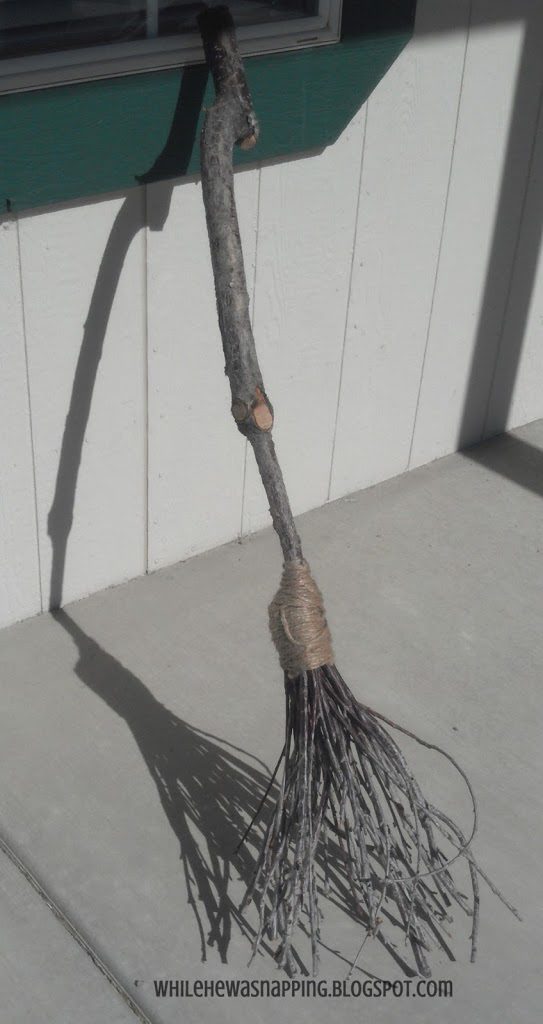DIY Witch's Broom