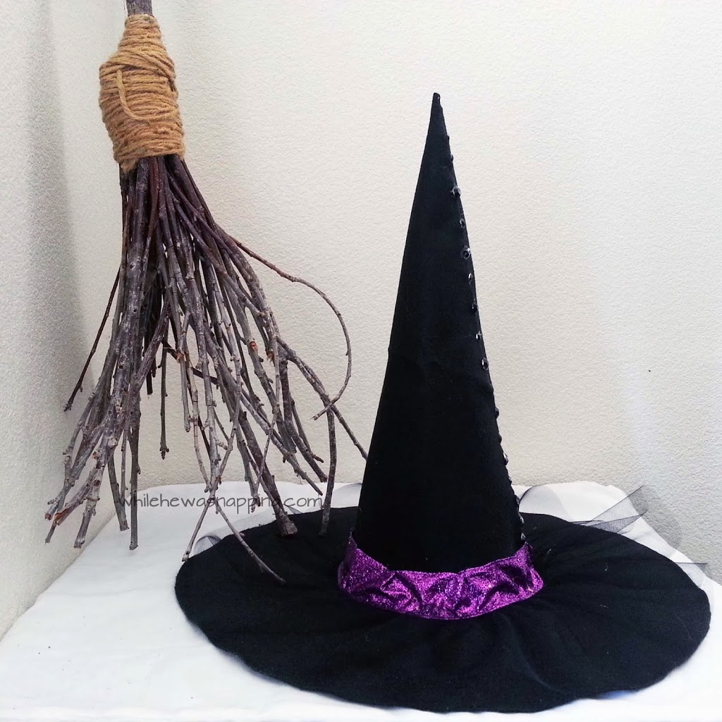 No-Sew Witch Hat DIY