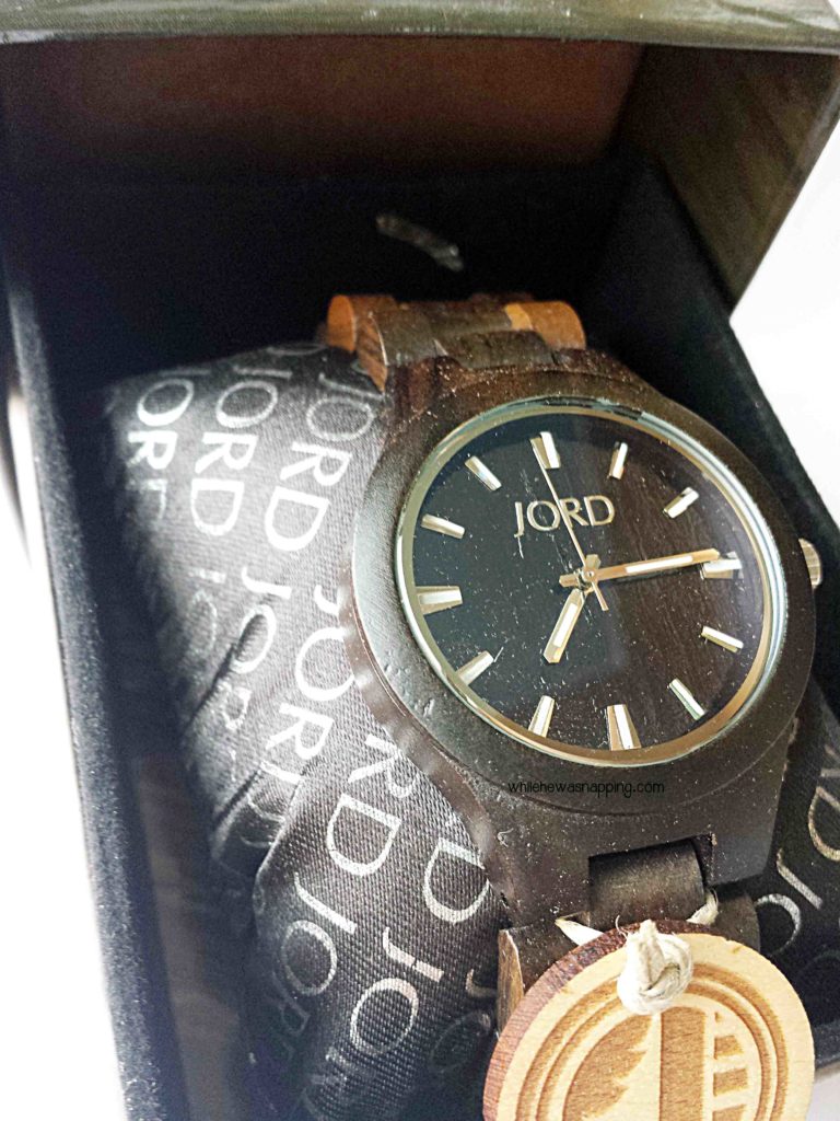 JORD Wood Watch in box