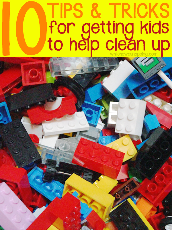 Getting Kids to Help Clean Up