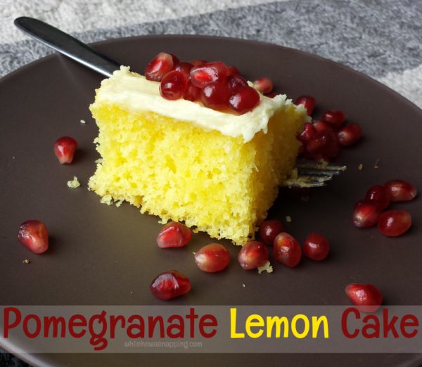 Pomegranate Lemon Cake