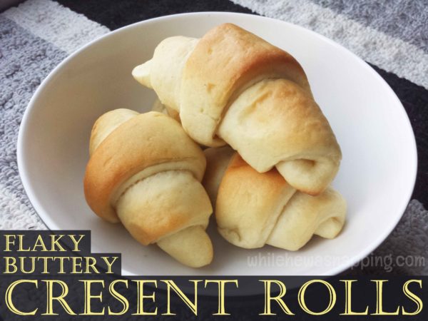 buttery cresent rolls recipe