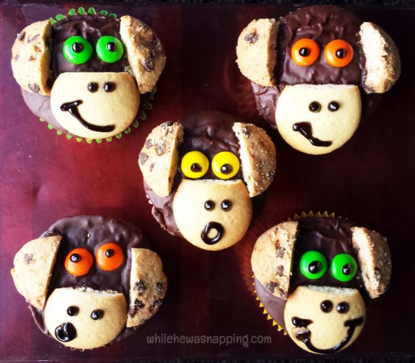 DIY Monkey Cupcakes