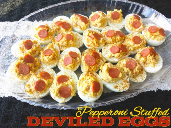 Hormel Pepperoni Stuffed Deviled Egg Recipe