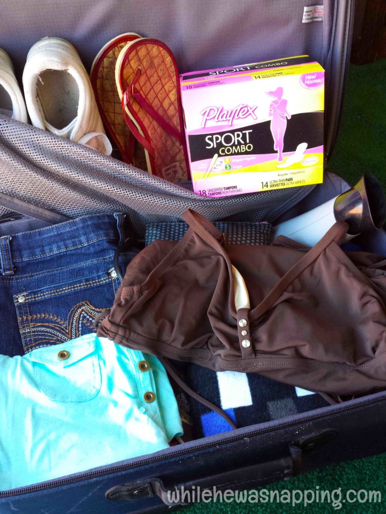 Playtex Sport Fit to Play WhileTraveling with Kids Suitcase