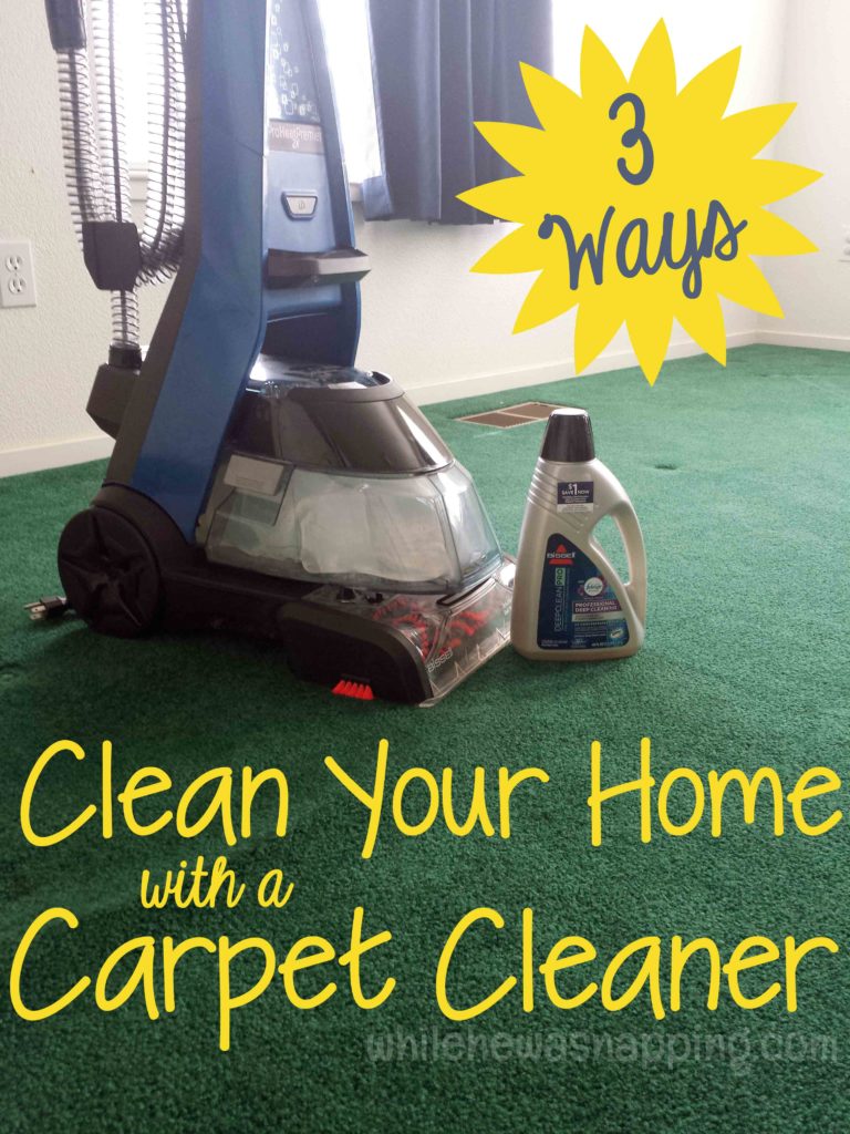 Wash Away Winter 3 Ways to Clean Your Home with a Carpet Cleaner