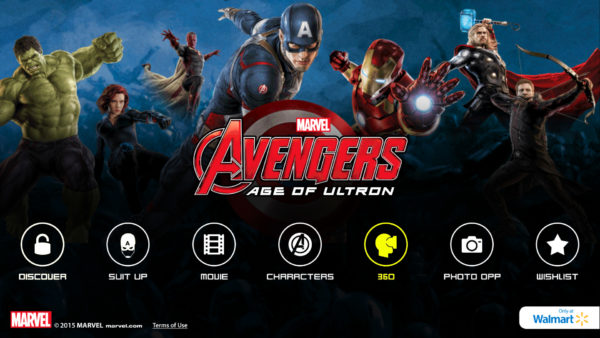 MARVEL's The Avenger's Age of Ultron Super Heroes Assemble App 360