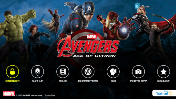 MARVEL's The Avenger's Age of Ultron Super Heroes Assemble App Discover
