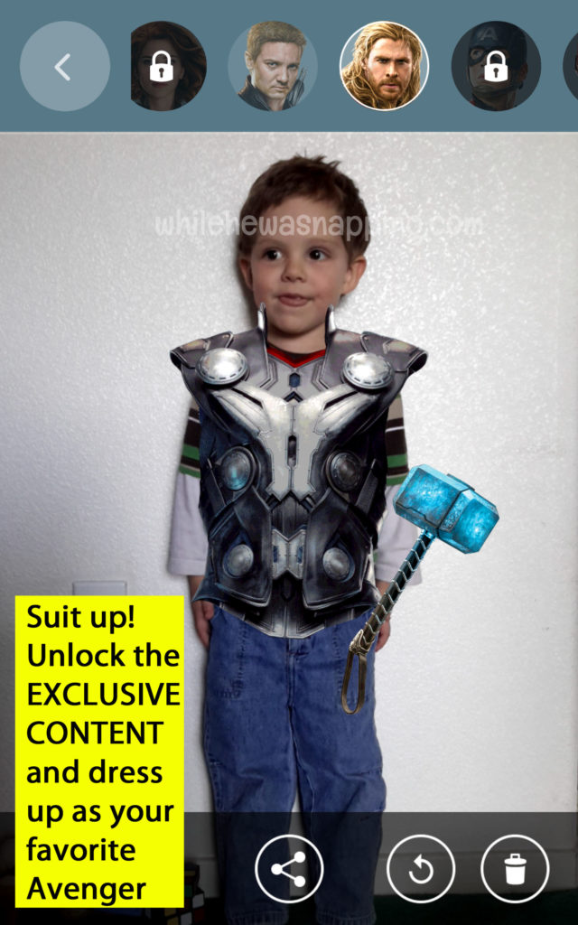 MARVEL's The Avenger's Age of Ultron Super Heroes Assemble Suit Up Thor