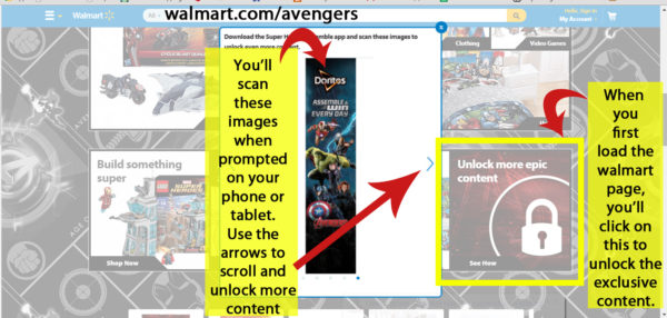 MARVEL's The Avenger's Age of Ultron Super Heroes Assemble Unlock exclusive content