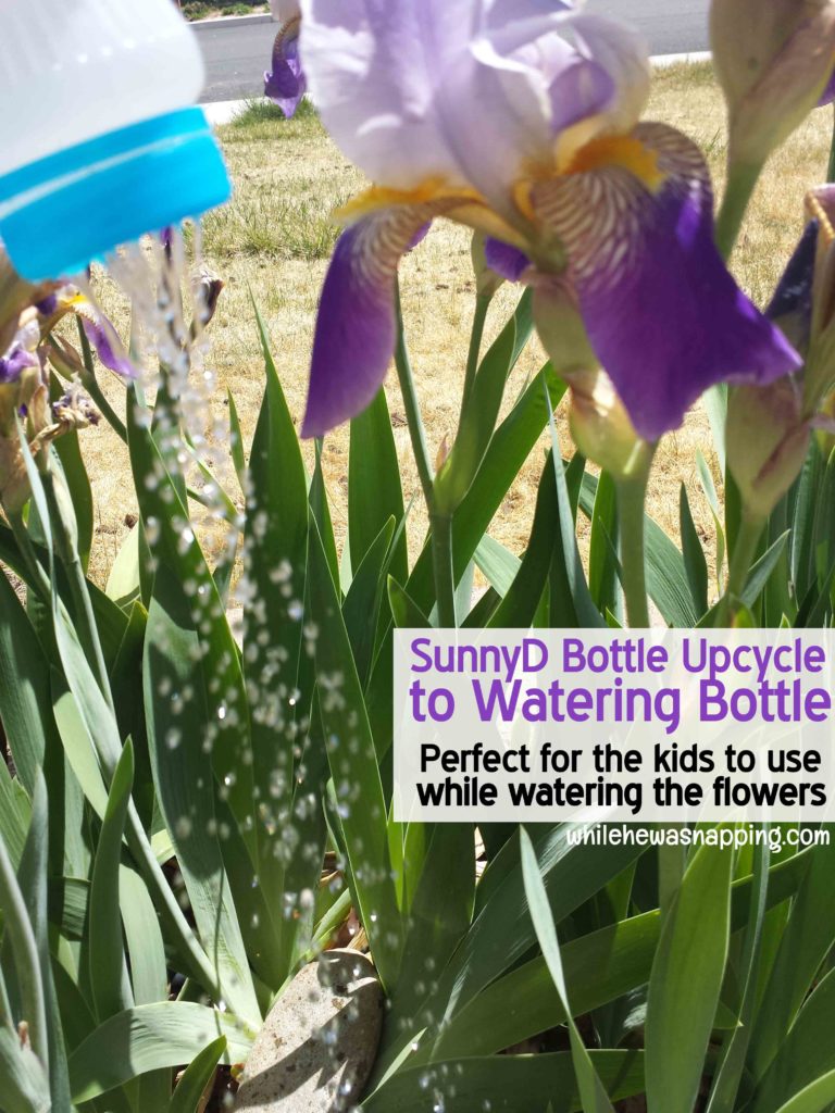 SunnyD Bottle Watering Can Upcycle Water Spray Bottle