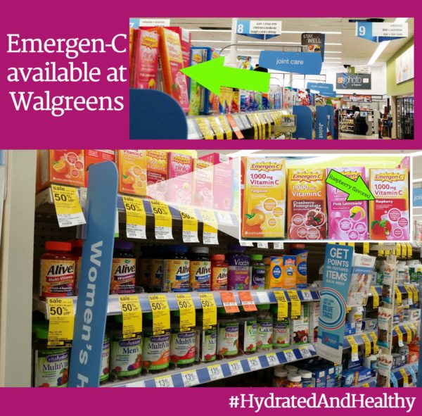 Emergen-C Hydrated and Healthy In-Store