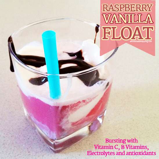 Emergen-C Hydrated and Healthy Raspberry Vanilla Float Pin