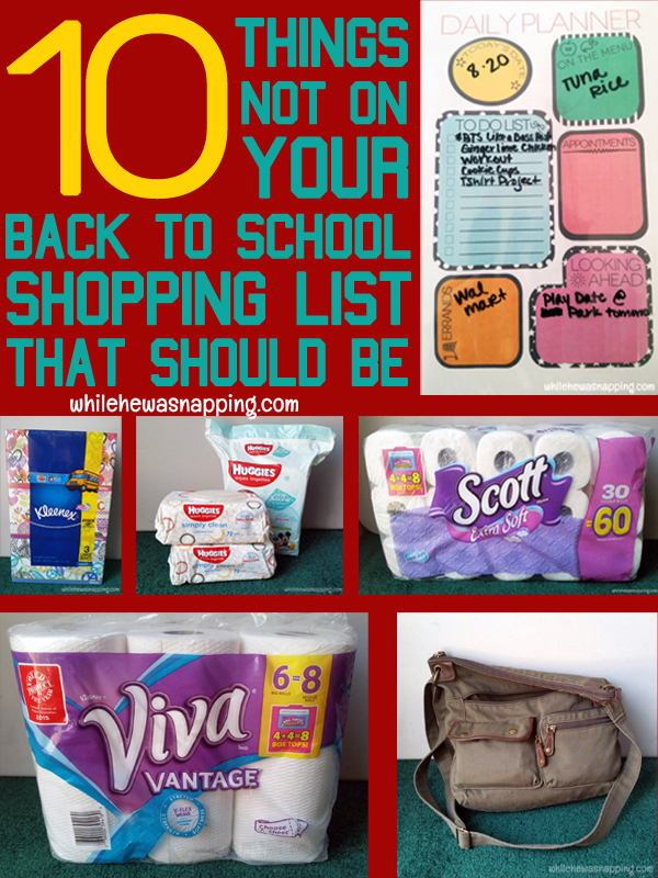 BTSLikeABoss 10 things not on your back to school shopping list that should be