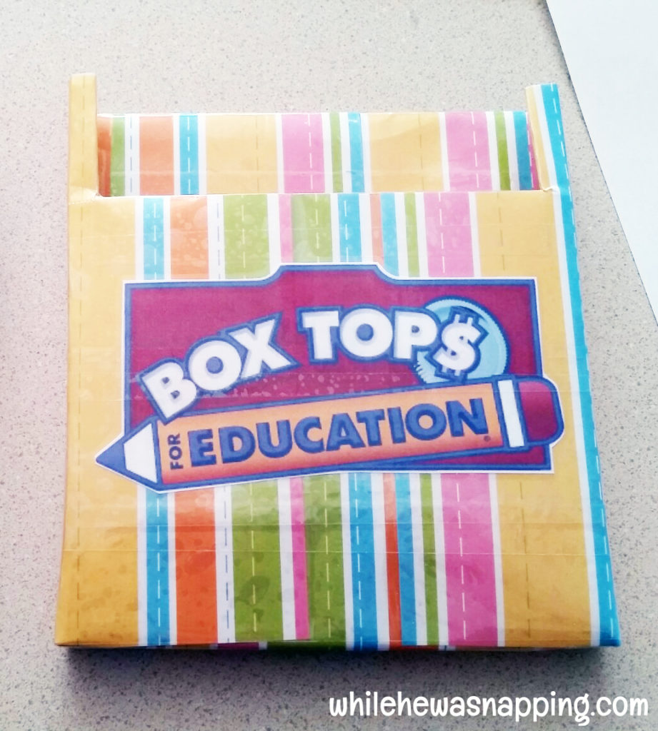 Box Tops for Education General Mills Bonus Box Tops Collection Box DIY Label