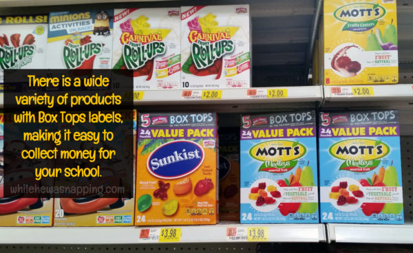 Box Tops for Education General Mills & Walmart BTFE Products
