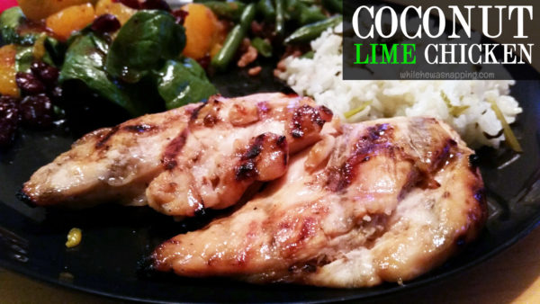 Coconut Lime Chicken Close Up