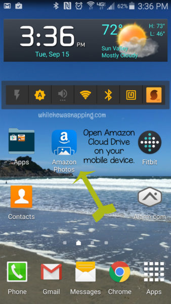 Amazon Cloud Drive Open Mobile App