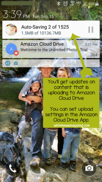 Amazon Cloud Drive Open Mobile App Updates
