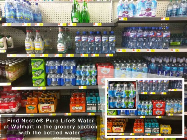 Staying Hydrated Nestle Pure Life Water Tracking System Instore