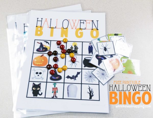 Halloween Bingo Printable Free Game