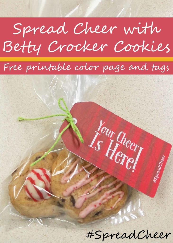 Spread Cheer Betty Crocker Cookies Printable Tag