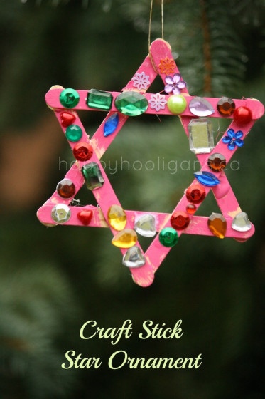 Star Craft Stick Ornament found on Happy Hooligans