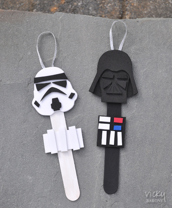 Star Wars Craft Stick Ornament found on Vicky Barone