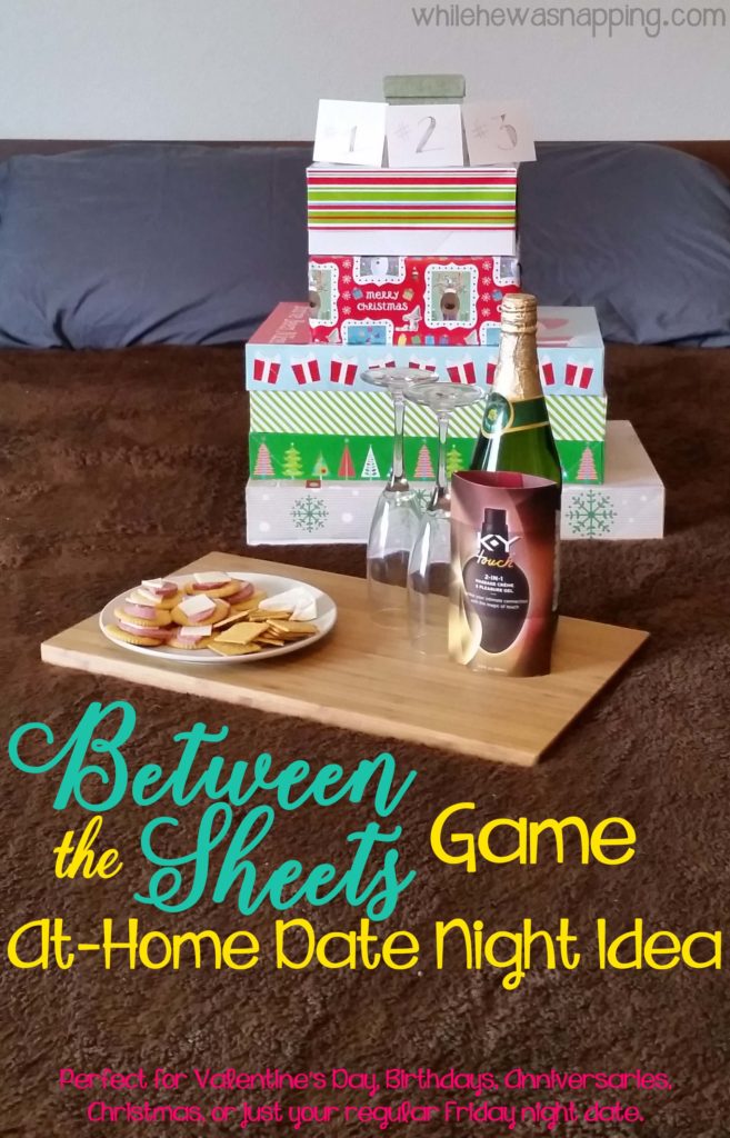  K-Y® TOUCH® Between the Sheets Game At Home Date Night Idea