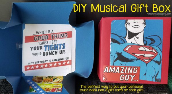 Hallmark Song Card DIY Musical Gift Box
