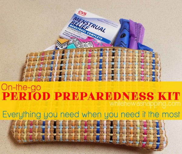 On-The-Go Period Preparedness Kit - Everything you need when you need it most!