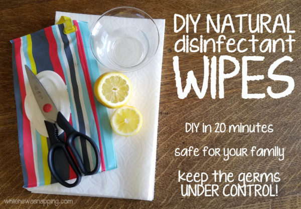 Natural Disinfectant Wipes Control the Germs