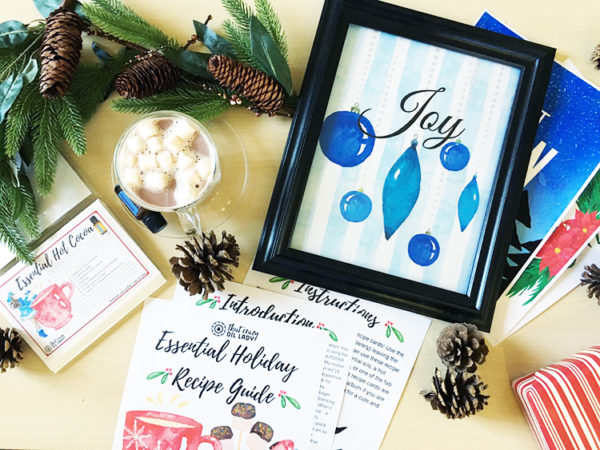all things christmas printable bundle that crazy oil lady