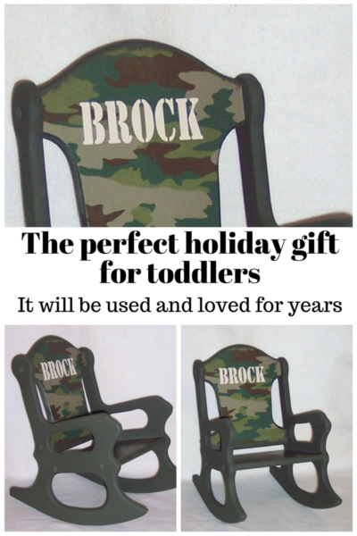 Kid's Personalized Gifts Toddler Rocking Chair for Kids