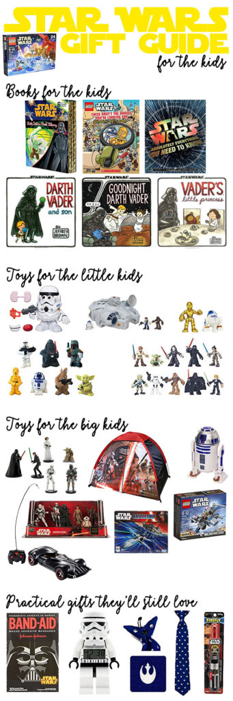 Star Wars gift every little Jedi would love. Books, toys and more!