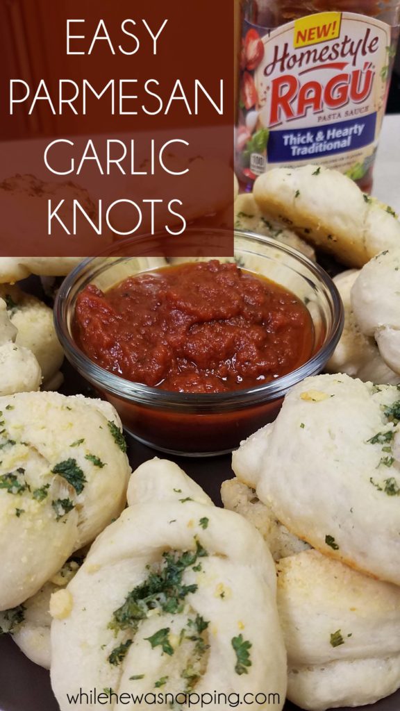 Garlic Knots with Ragu Sauce SMVertical