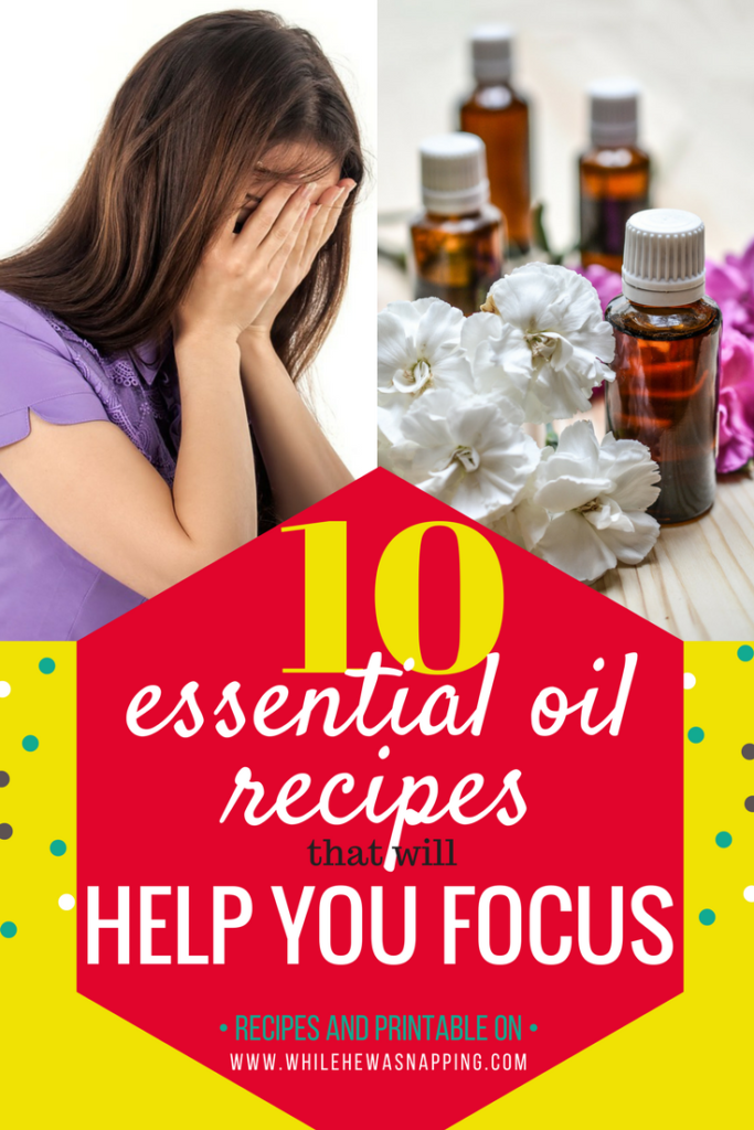 10 Essential Oil Recipes that will Help You Focus