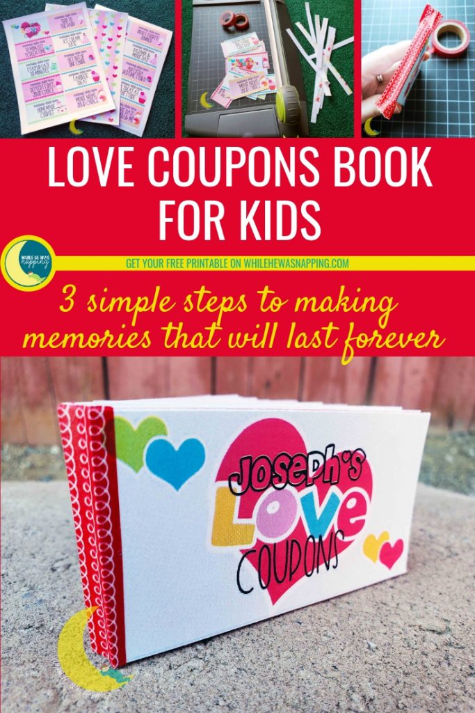 DIY Kids Love Coupons Book Gift