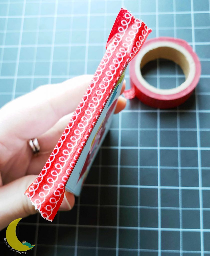 Kids Valentine DIY Love Coupons Binding with Washi Tape