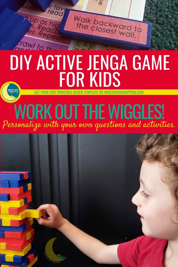 Active Jenga for Kids